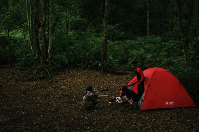 Hiking Gn. Salak Mepo Basecamp Cimelati